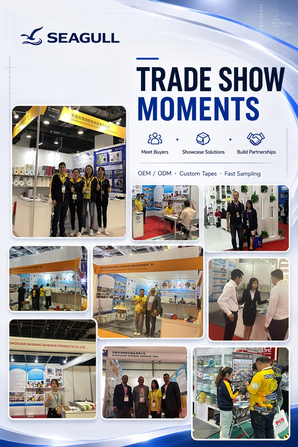 Trade Shows of Black Matt Cloth Gaffer Tape Manufacturer
